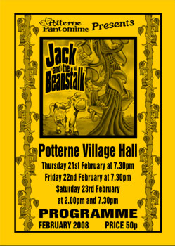 Jack and the Beanstalk - Programme