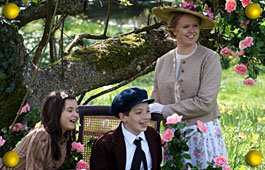 As Martha with Andrew Smith as Colin and Francesca Scott as Mary - Photo: Claire Borovac